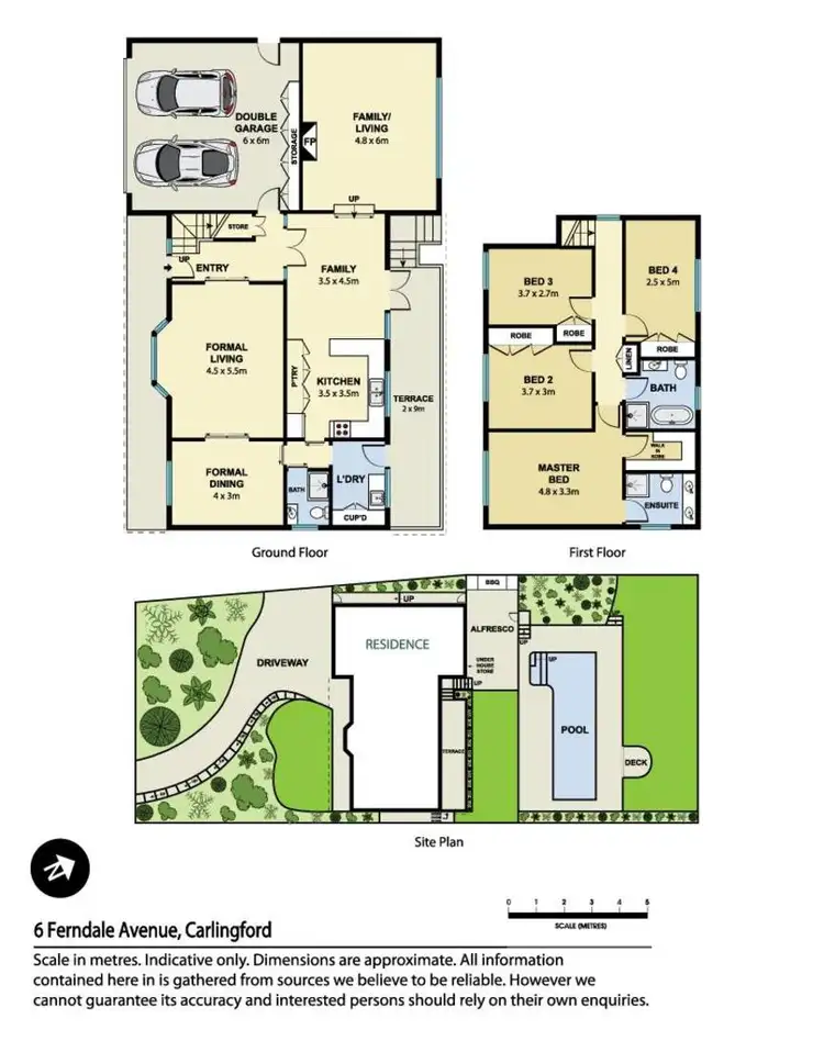 Floorplan of Homely house listing, 6 Ferndale Avenue, Carlingford NSW 2118