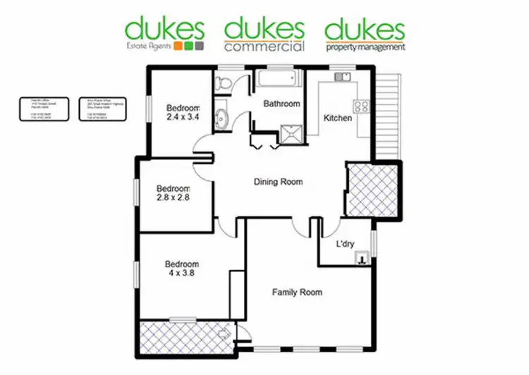 Floorplan of Homely house listing, 77 Farmview Drive, Cranebrook NSW 2749