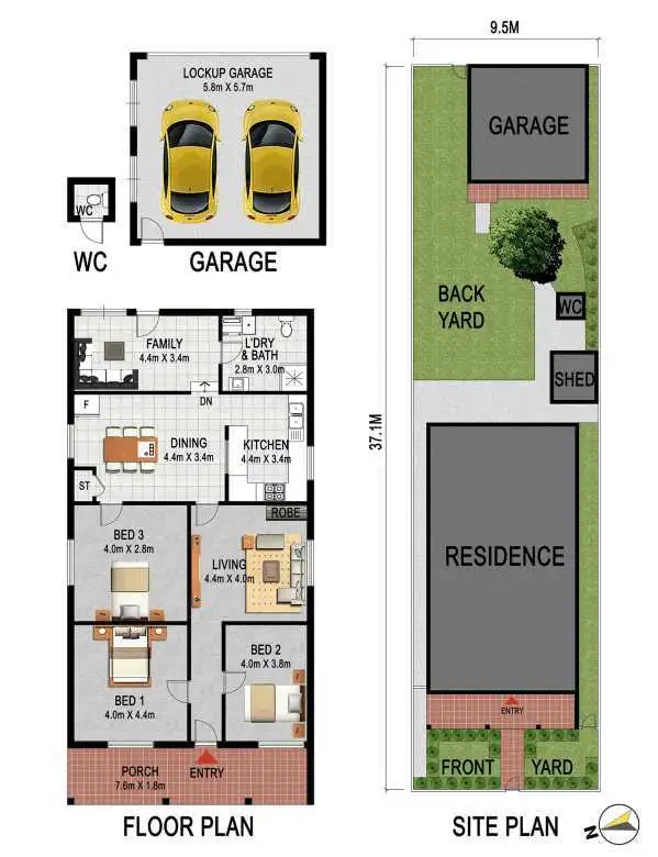 Floorplan of Homely house listing, 49 Johnson Street, Mascot NSW 2020