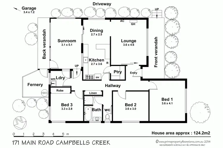Floorplan of Homely house listing, 171 Main Road, Campbells Creek VIC 3451