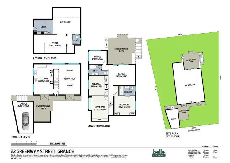 Floorplan of Homely house listing, 22 Greenway Street, Grange QLD 4051