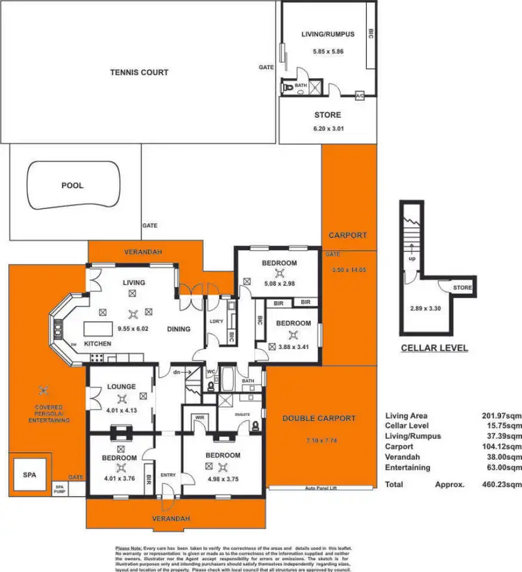 Floorplan of Homely house listing, 24 Howard Street, Beulah Park SA 5067