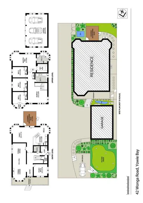 Floorplan of Homely house listing, 42 Wonga Road, Yowie Bay NSW 2228