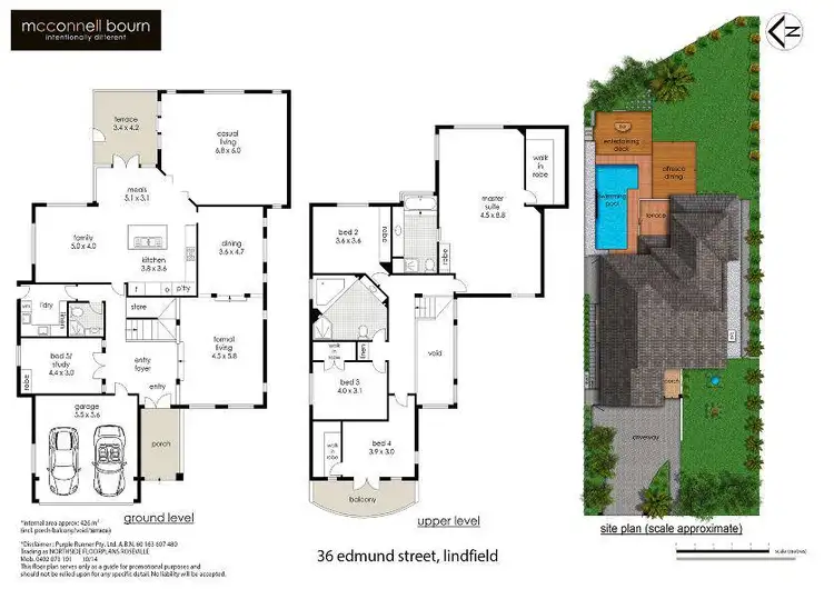Floorplan of Homely house listing, 36 Edmund Street, Lindfield NSW 2070