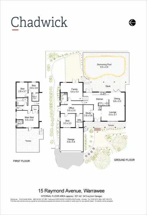 Floorplan of Homely house listing, 15 Raymond Avenue, Warrawee NSW 2074