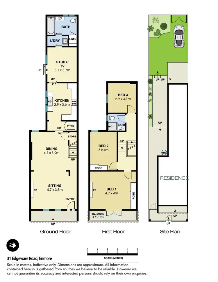Floorplan of Homely house listing, 31 Edgeware Road, Enmore NSW 2042