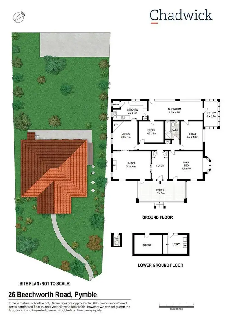 Floorplan of Homely house listing, 26 Beechworth Road, Pymble NSW 2073