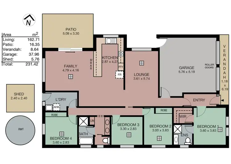 Floorplan of Homely house listing, 6/10 View Road, Woodside SA 5244