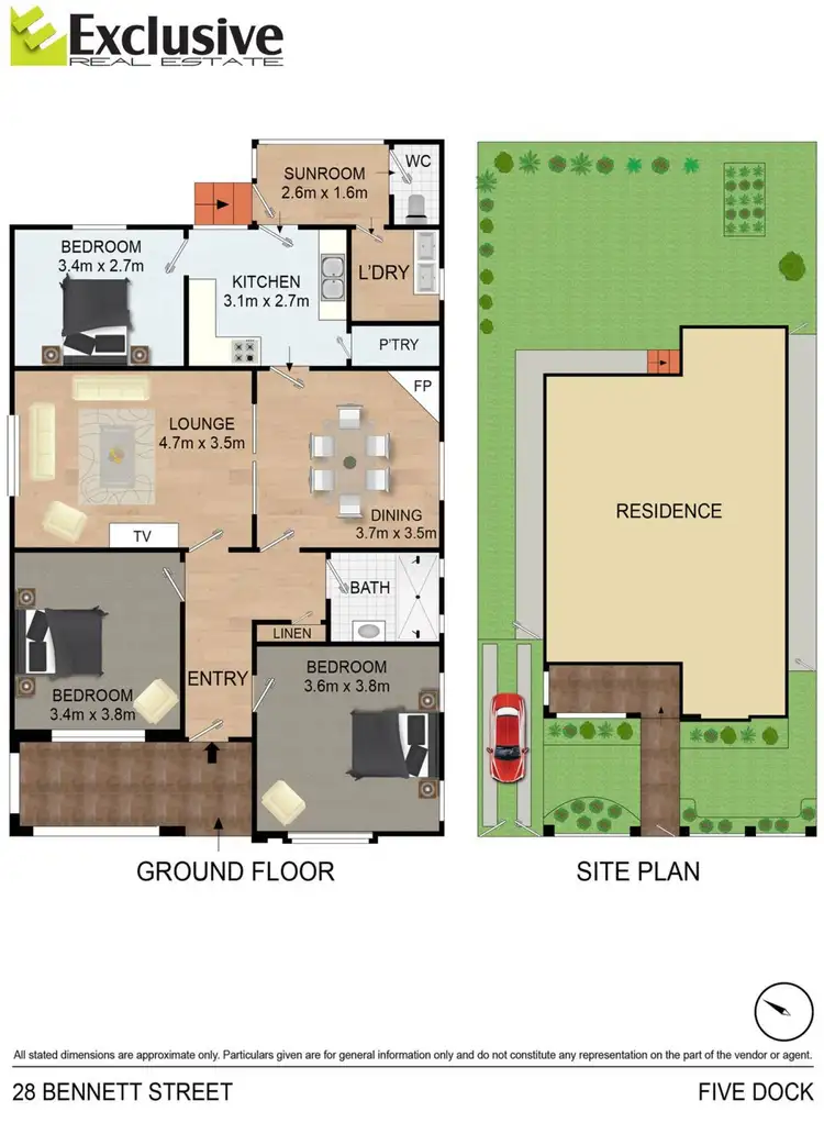 Floorplan of Homely house listing, 28 Bennett Avenue, Five Dock NSW 2046