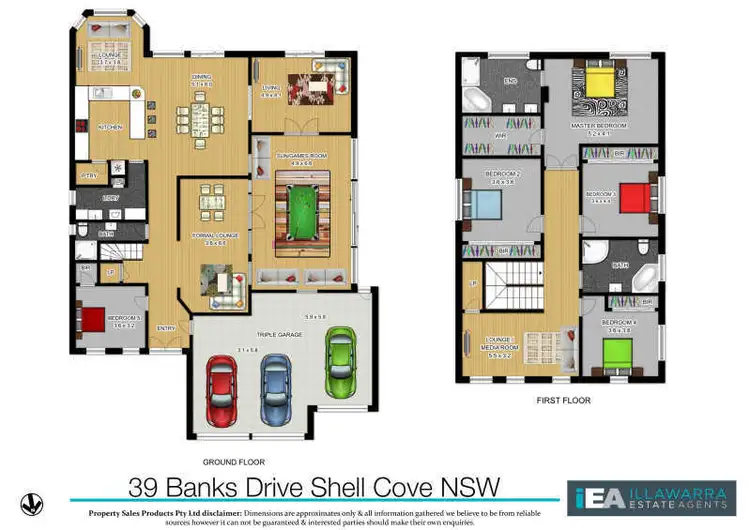 Floorplan of Homely house listing, 39 Banks Drive, Shell Cove NSW 2529