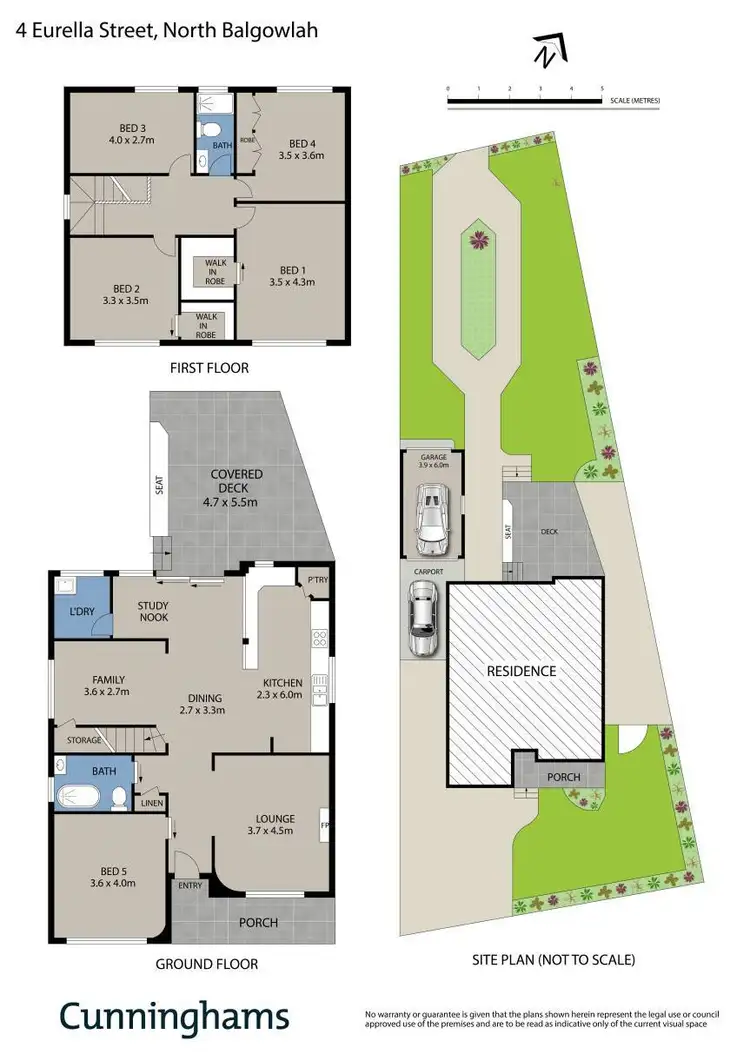 Floorplan of Homely house listing, 4 Eurella Avenue, North Balgowlah NSW 2093