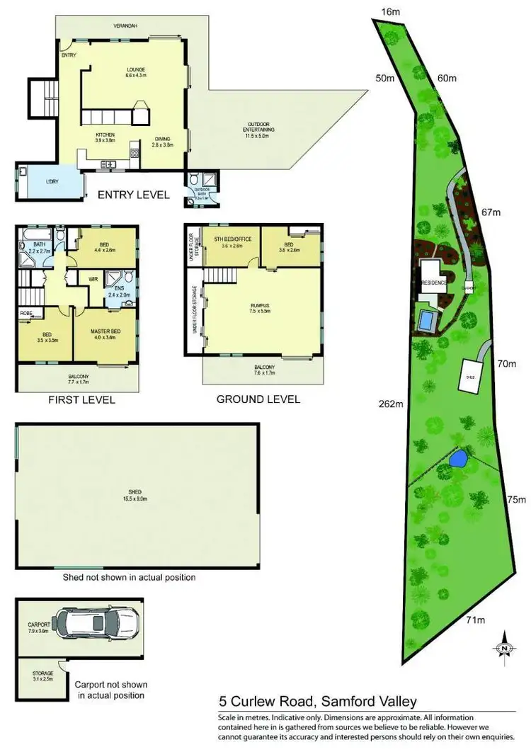 Floorplan of Homely house listing, Lot 5 Curlew Road, Samford Valley QLD 4520