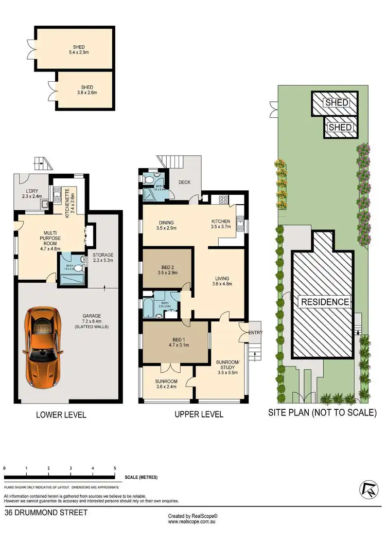 Floorplan of Homely house listing, 36 Drummond Street, Greenslopes QLD 4120