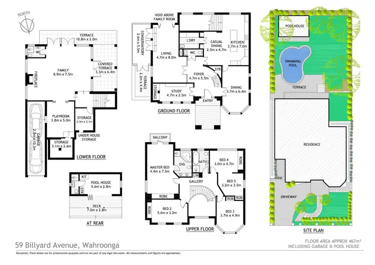 Floorplan of Homely house listing, 59 Billyard Avenue, Wahroonga NSW 2076