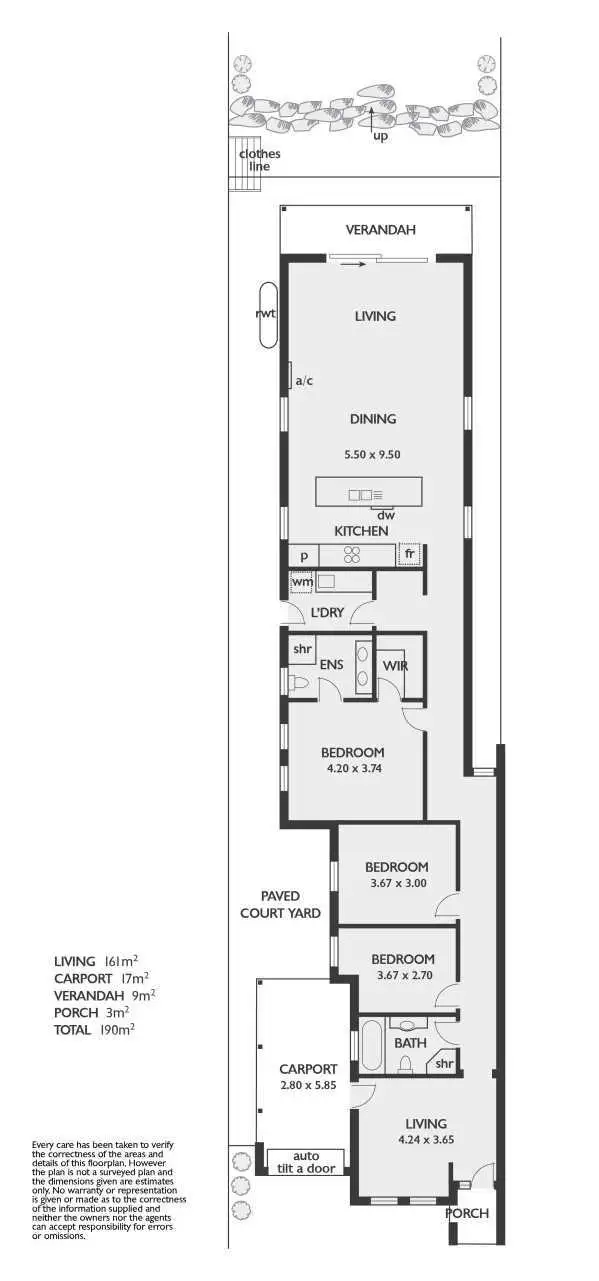 Floorplan of Homely house listing, 6 Kings Avenue, Blair Athol SA 5084