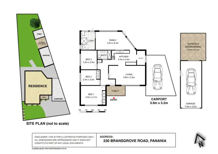 Floorplan of Homely house listing, 230 Bransgrove Road, Panania NSW 2213