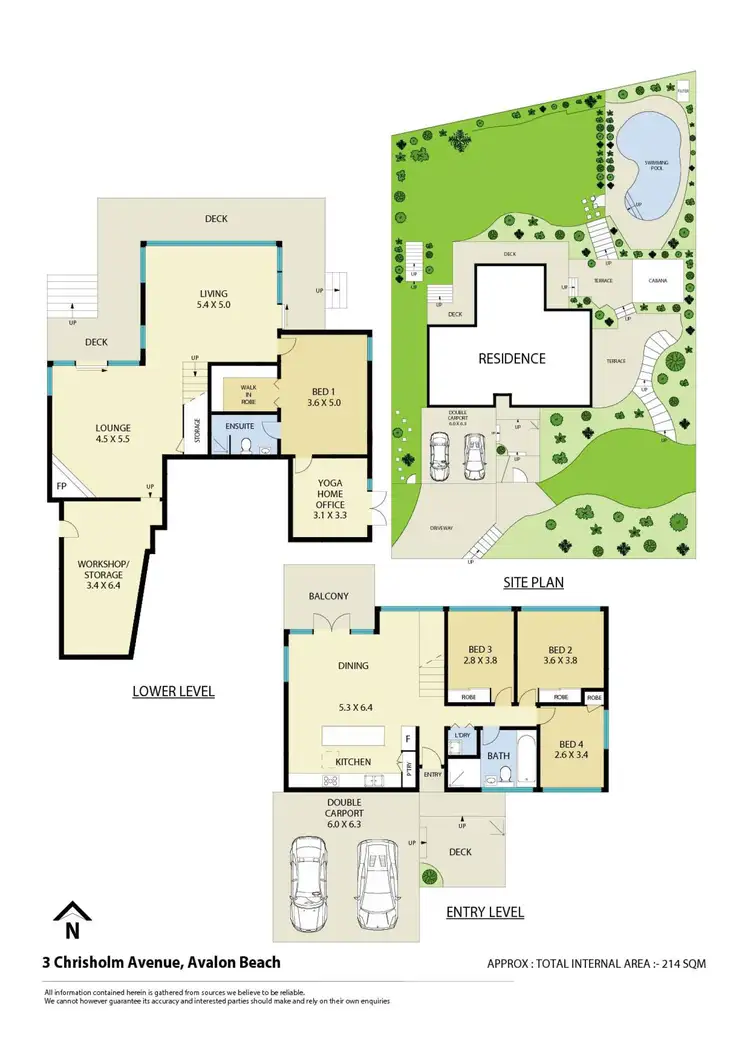 Floorplan of Homely house listing, 3 Chisholm Avenue, Avalon Beach NSW 2107