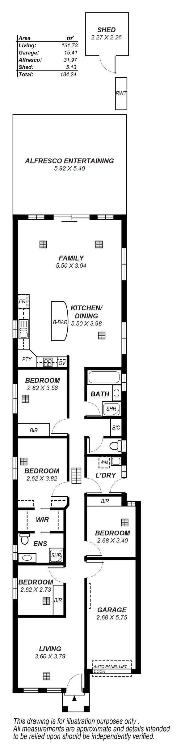 Floorplan of Homely house listing, 3 Melrose Avenue, Clearview SA 5085