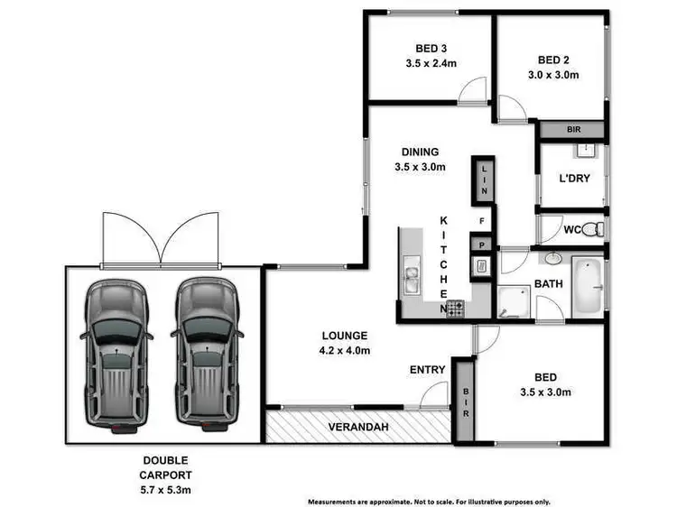 Floorplan of Homely house listing, 11 Lorage Street, Baranduda VIC 3691