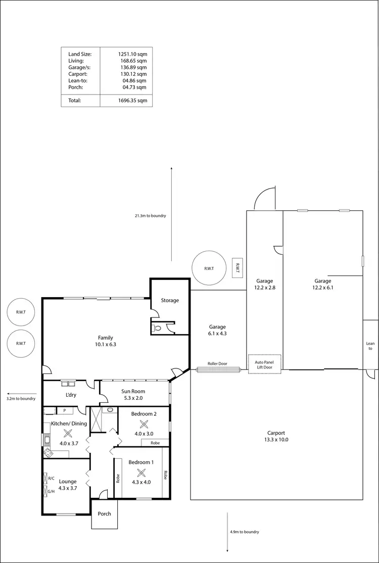 Floorplan of Homely house listing, 9 Woodside Road, Nairne SA 5252