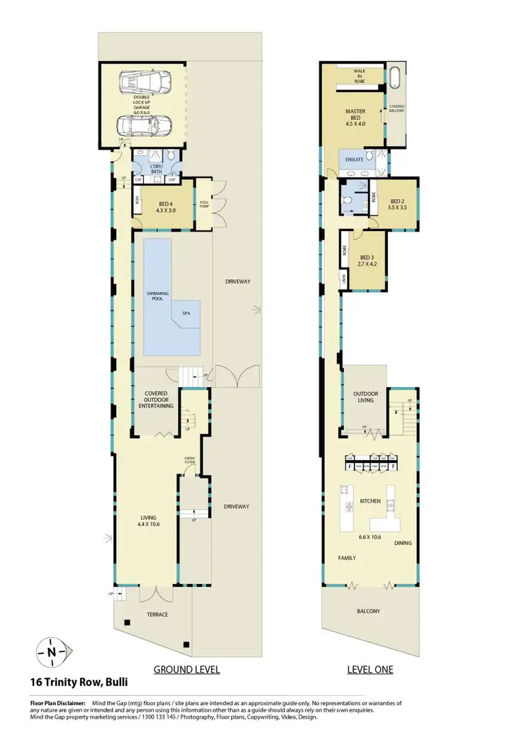 Floorplan of Homely house listing, 16 Trinity Row, Bulli NSW 2516