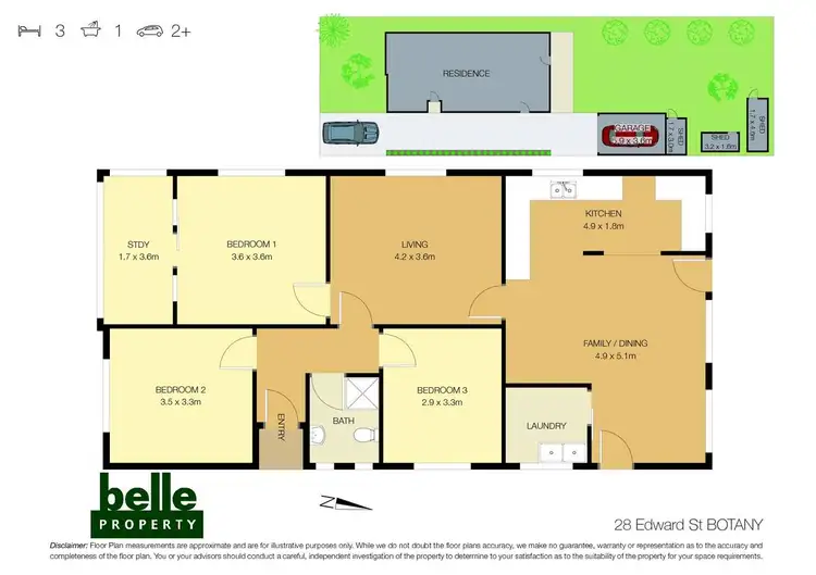 Floorplan of Homely house listing, 28 Edward Street, Botany NSW 2019