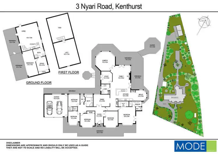 Floorplan of Homely house listing, 3 Nyari Road, Kenthurst NSW 2156
