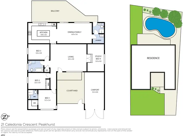 Floorplan of Homely house listing, 21 Caledonia Crescent, Peakhurst NSW 2210