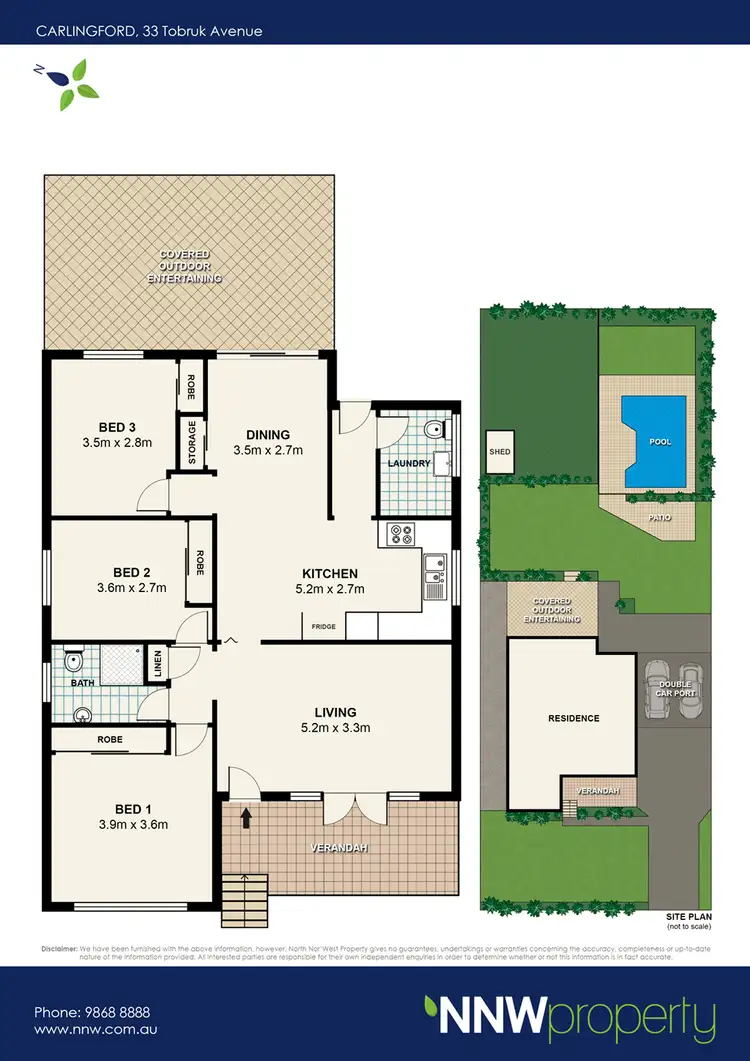 Floorplan of Homely house listing, 33 Tobruk Avenue, Carlingford NSW 2118