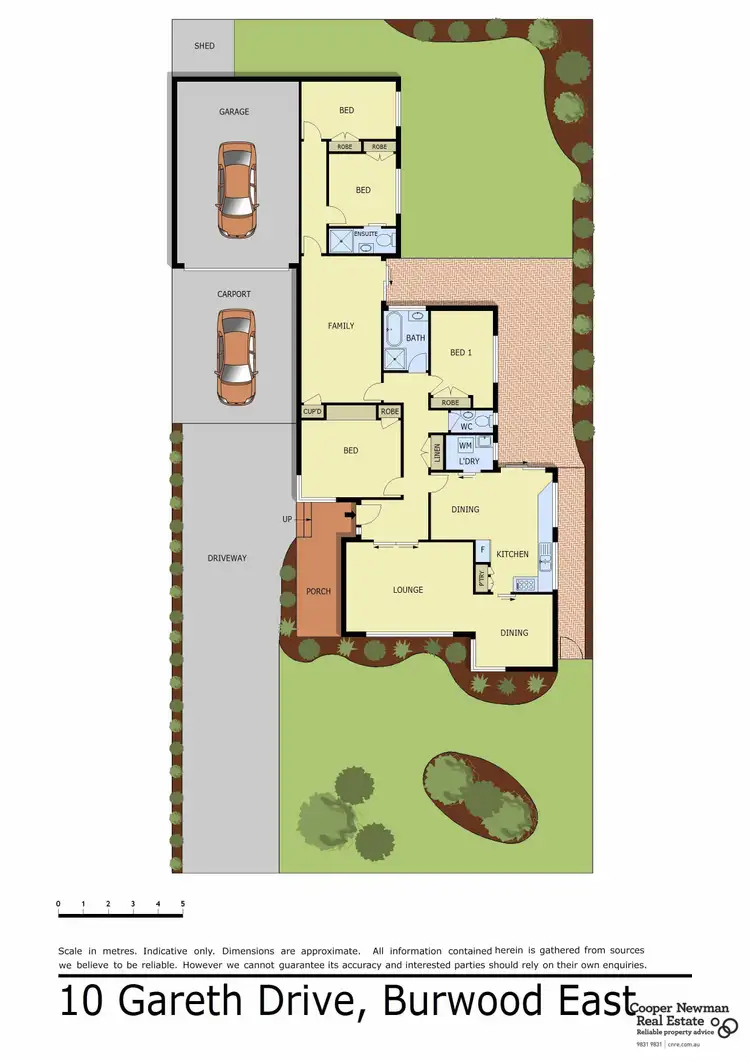 Floorplan of Homely house listing, 10 Gareth Drive, Burwood East VIC 3151