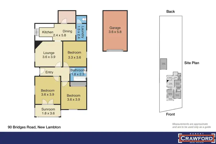 Floorplan of Homely house listing, 90 Bridges Road, New Lambton NSW 2305