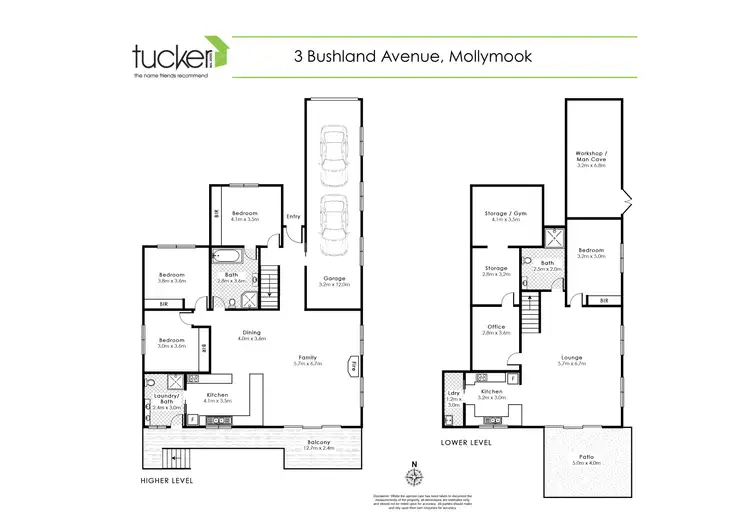 Floorplan of Homely house listing, 3 Bushland Avenue, Mollymook NSW 2539