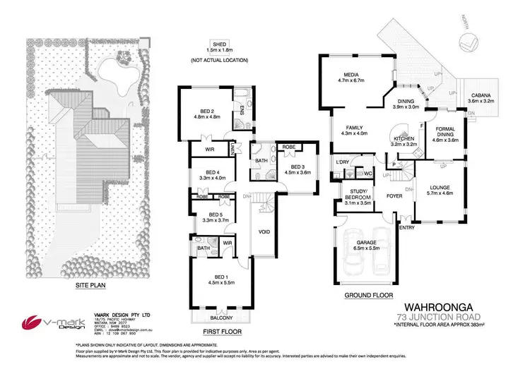 Floorplan of Homely house listing, 73 Junction Road, Wahroonga NSW 2076