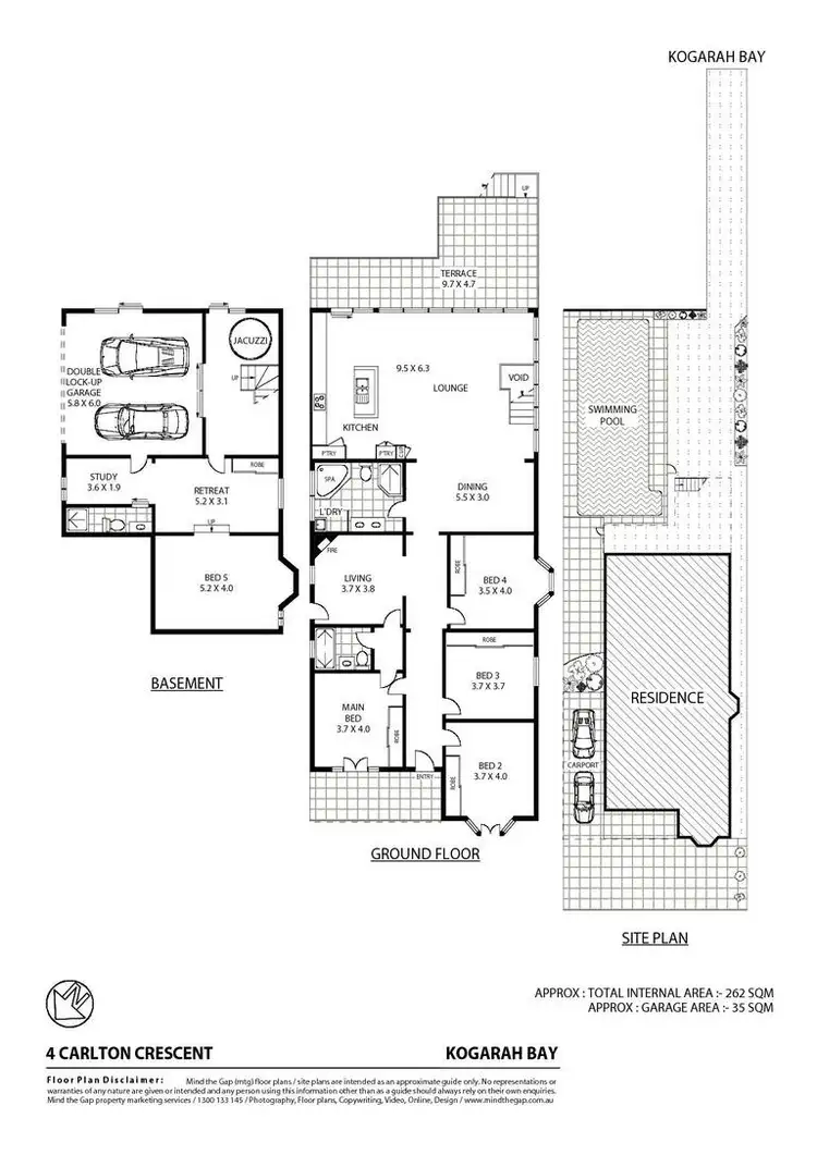 Floorplan of Homely house listing, 4 Carlton Crescent, Kogarah Bay NSW 2217