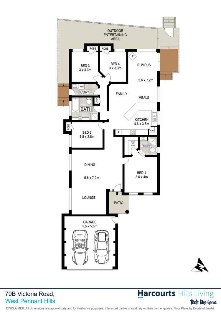 Floorplan of Homely house listing, 70B Victoria Road, West Pennant Hills NSW 2125