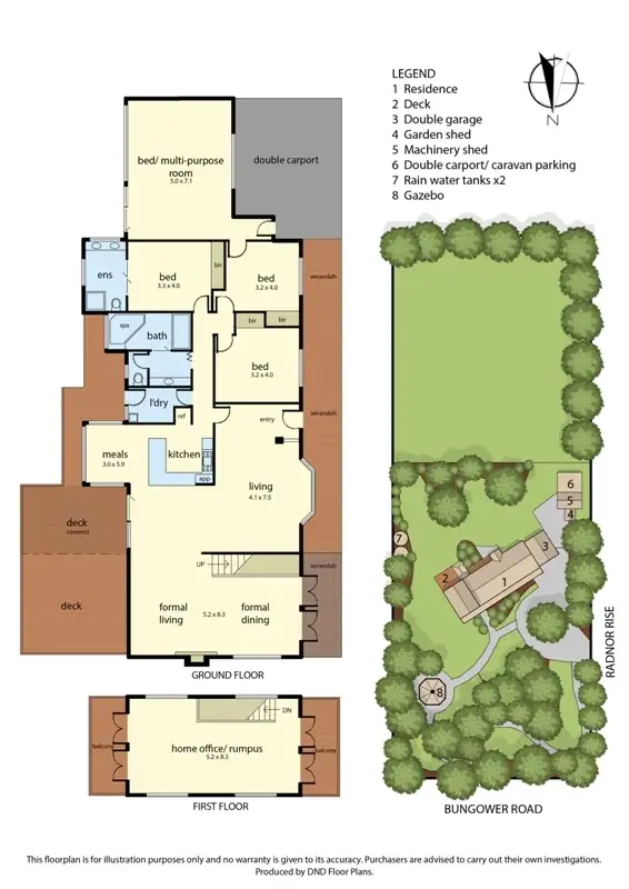 Floorplan of Homely rural property listing, 177 Bungower Road, Somerville VIC 3912