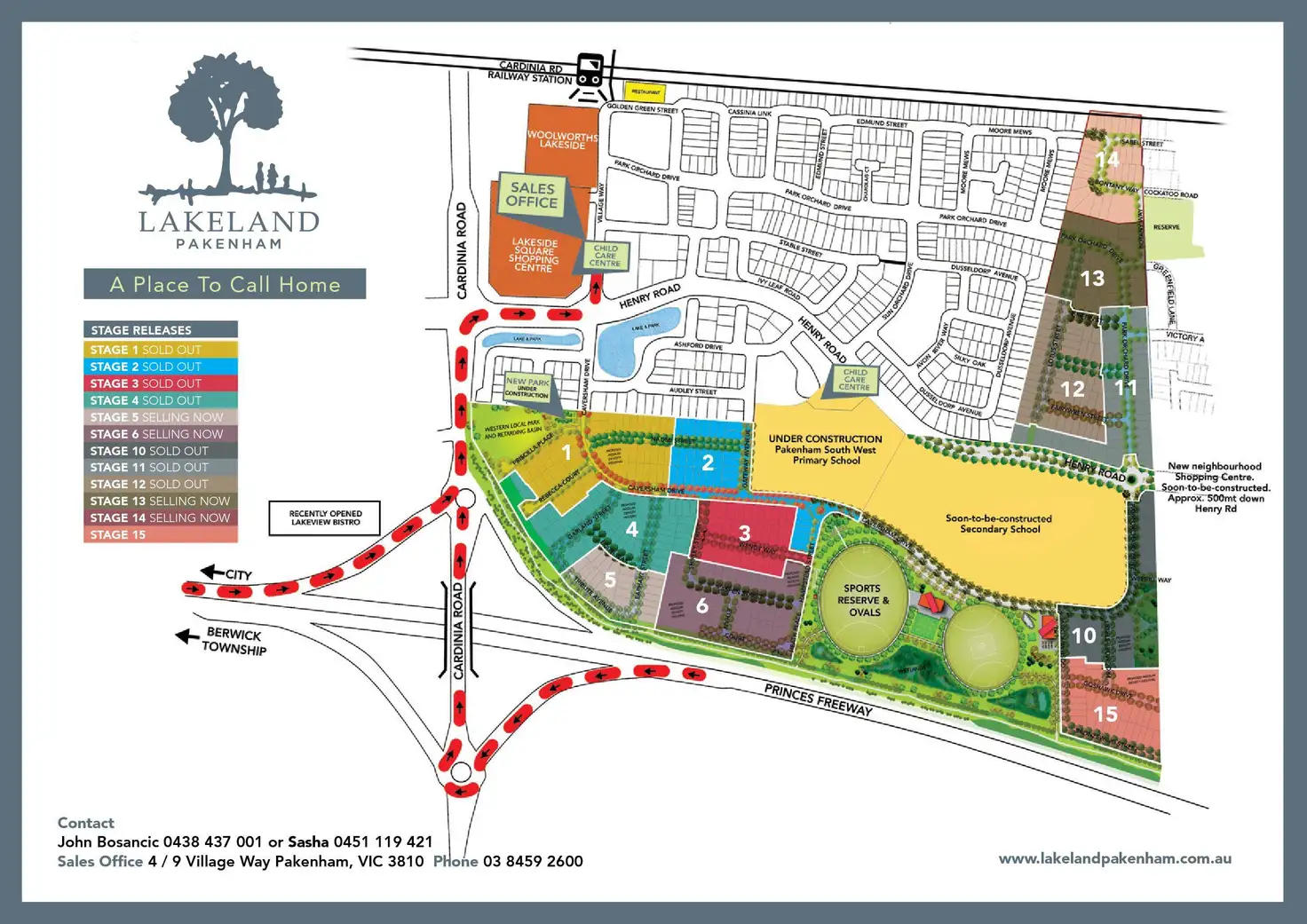 Floorplan of Homely land listing, Lot 407 Garland Street, Pakenham VIC 3810
