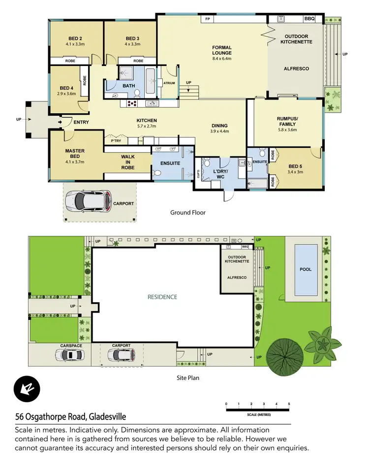 Floorplan of Homely house listing, 56 Osgathorpe Road, Gladesville NSW 2111