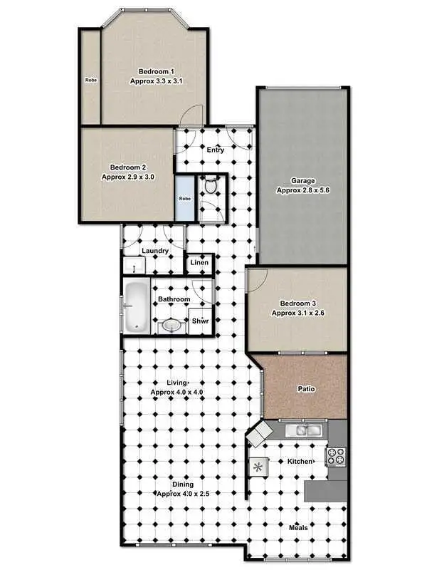 Floorplan of Homely house listing, 19 Trentham Park Court, Wattle Grove NSW 2173