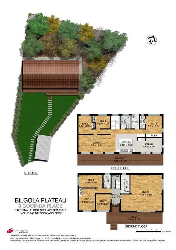 Floorplan of Homely house listing, 3 Cooinda Place, Bilgola NSW 2107