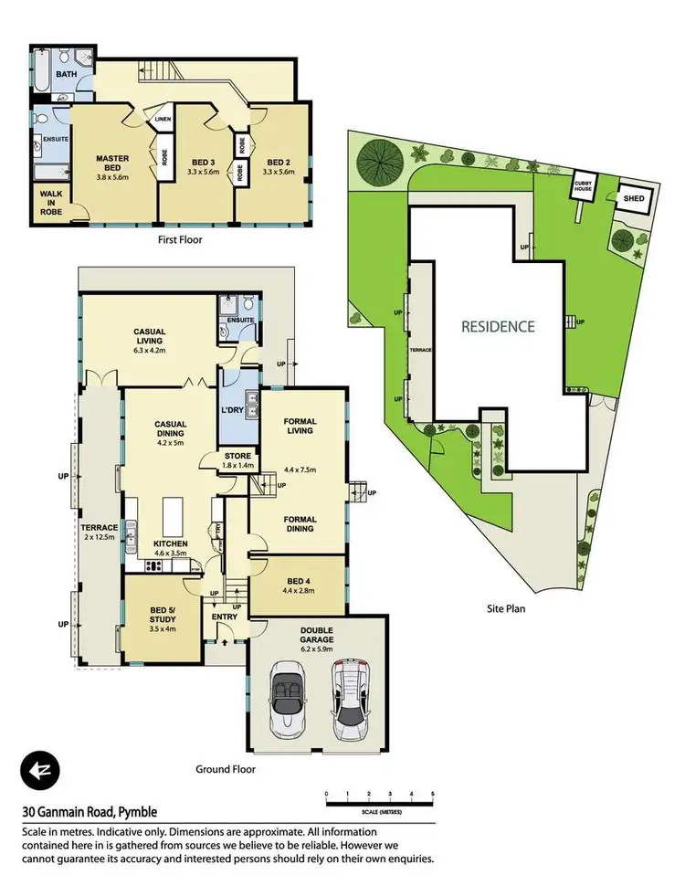 Floorplan of Homely house listing, 30 Ganmain Road, Pymble NSW 2073