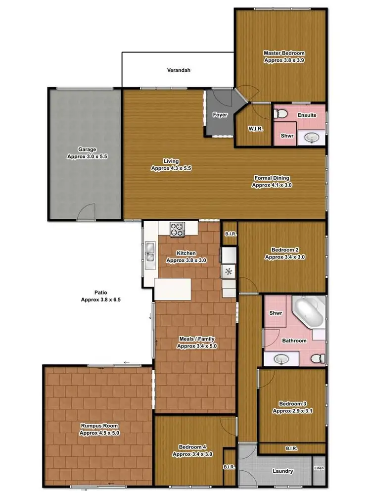 Floorplan of Homely house listing, 144 Australis Avenue, Wattle Grove NSW 2173