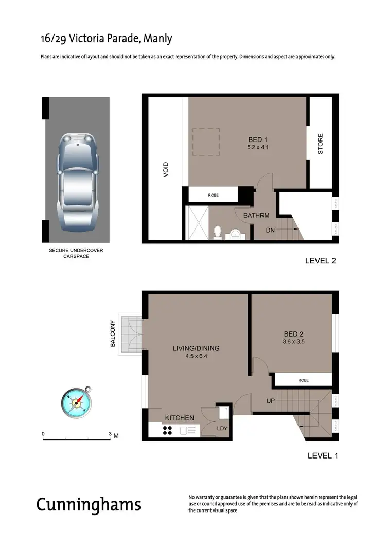 Floorplan of Homely apartment listing, 16/29 Victoria Parade, Manly NSW 2095