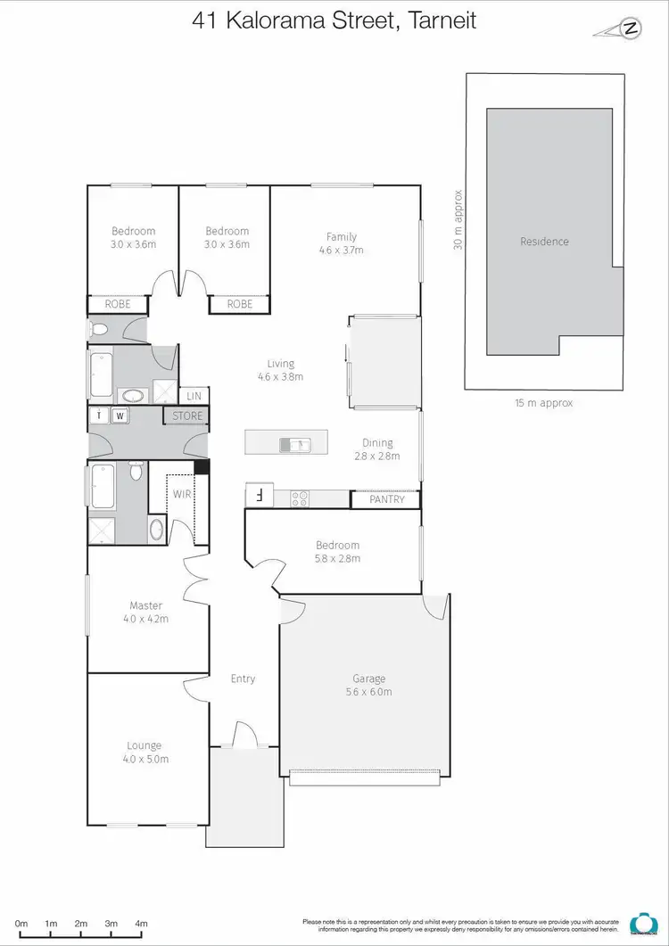 Floorplan of Homely house listing, 41 Kalorama Street, Tarneit VIC 3029