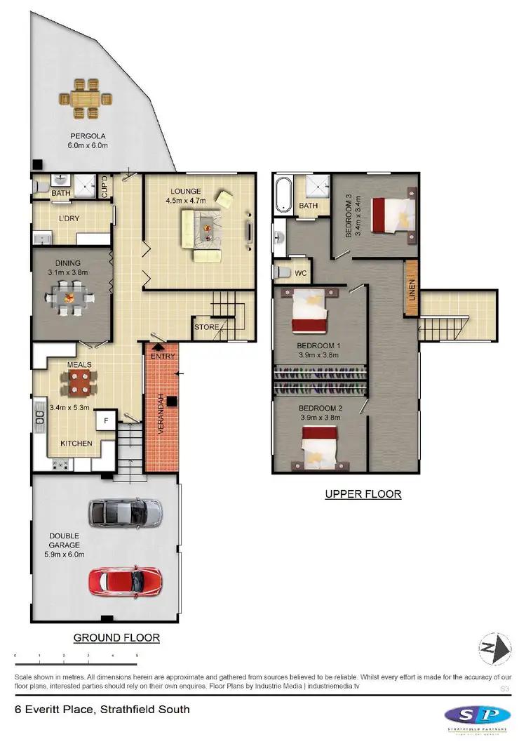 Floorplan of Homely house listing, 26 Dean Street, Strathfield South NSW 2136