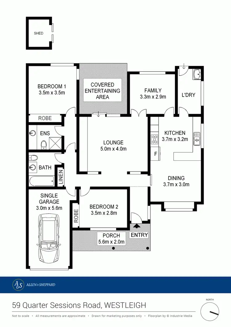 Floorplan of Homely villa listing, 59 Quarter Sessions Road, Westleigh NSW 2120