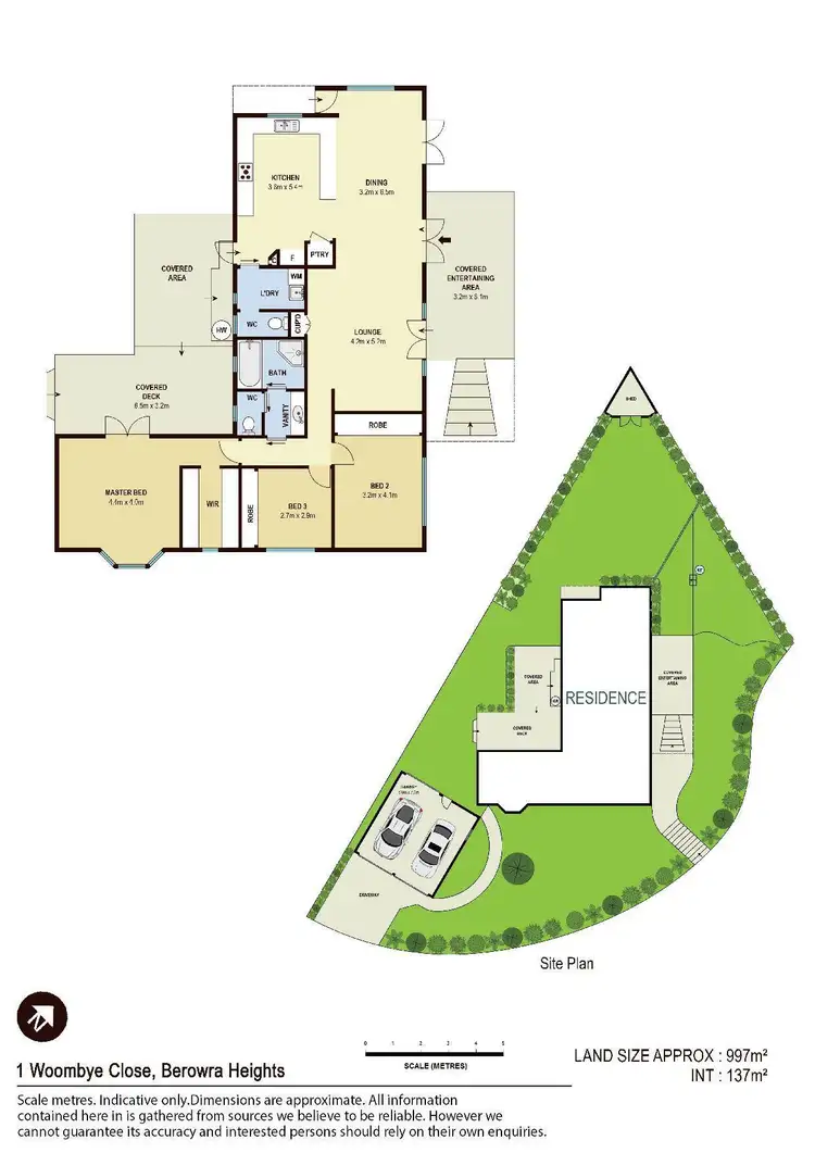 Floorplan of Homely house listing, 1 Woombye Close, Berowra Heights NSW 2082