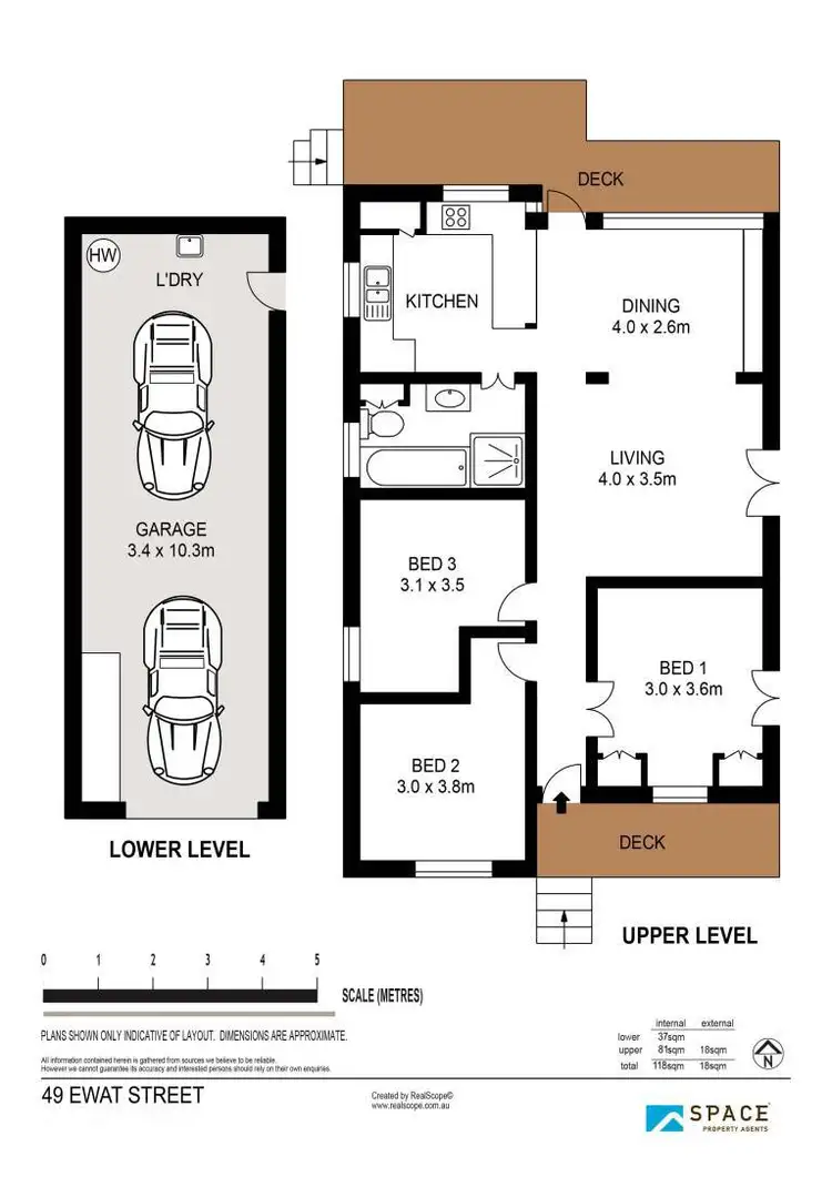 Floorplan of Homely house listing, 49 Ewart Street, Paddington QLD 4064