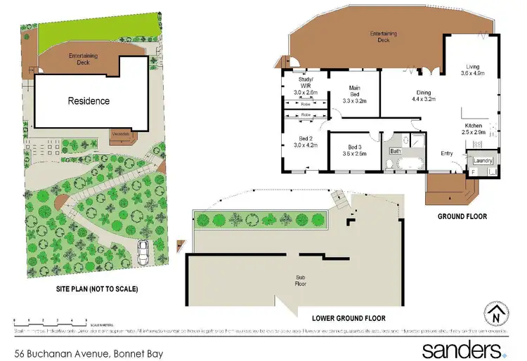 Floorplan of Homely house listing, 56 Buchanan Avenue, Bonnet Bay NSW 2226