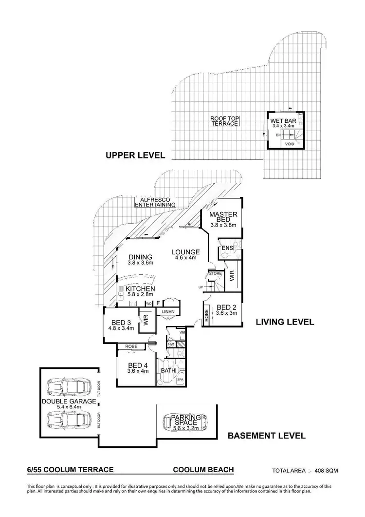 Floorplan of Homely unit listing, 6/55 Coolum Terrace, Coolum Beach QLD 4573